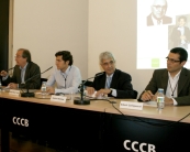 Joan Ross, Josep Maria Trib, Xavier Molinas and Albert Caigueral